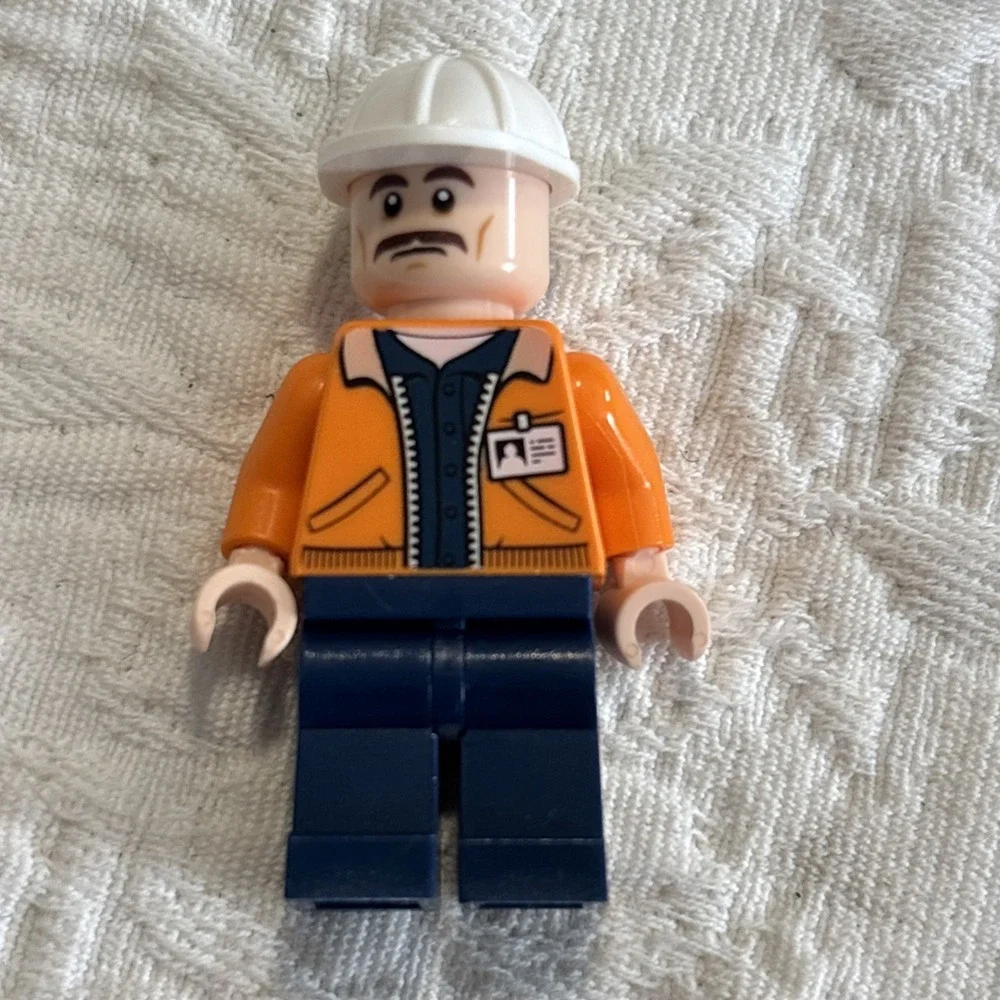 Lego Minifigure CTY0875 Miner Equipment Operator